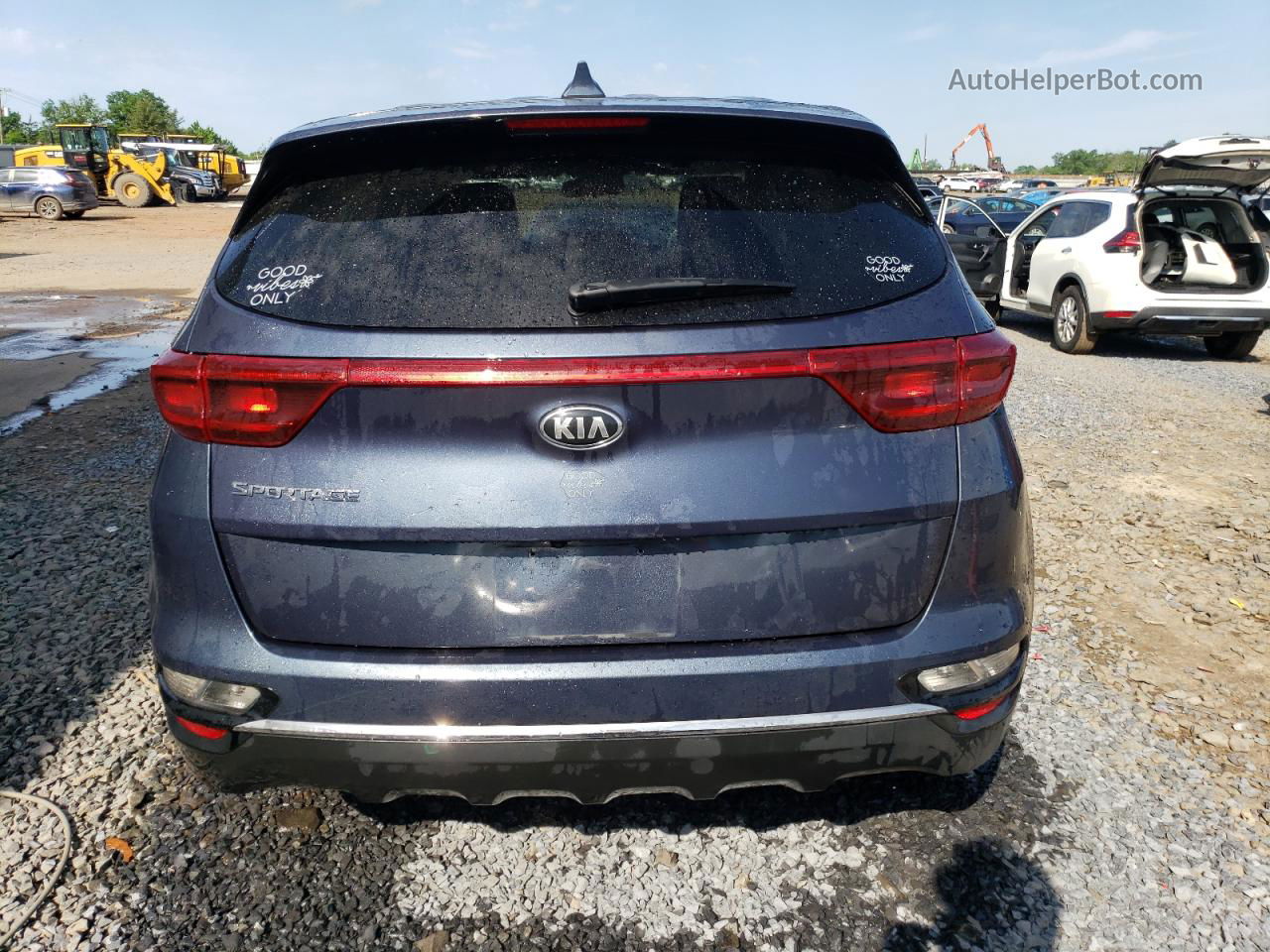 2020 Kia Sportage Lx Gray vin: KNDPM3AC8L7786512