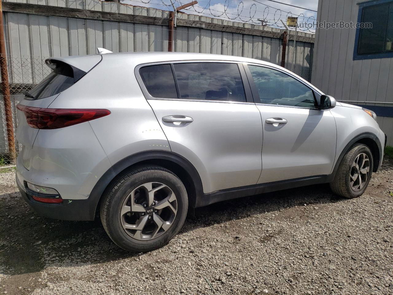 2020 Kia Sportage Lx Silver vin: KNDPM3AC8L7809822