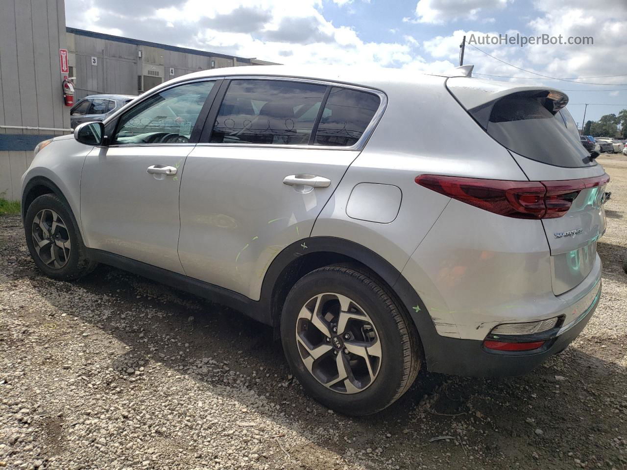 2020 Kia Sportage Lx Silver vin: KNDPM3AC8L7809822