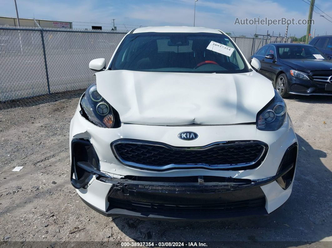 2020 Kia Sportage Lx White vin: KNDPM3AC8L7838897