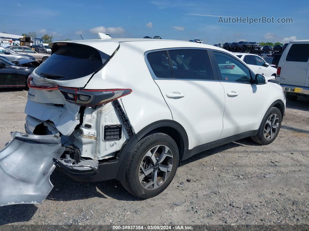 2020 Kia Sportage Lx White vin: KNDPM3AC8L7838897