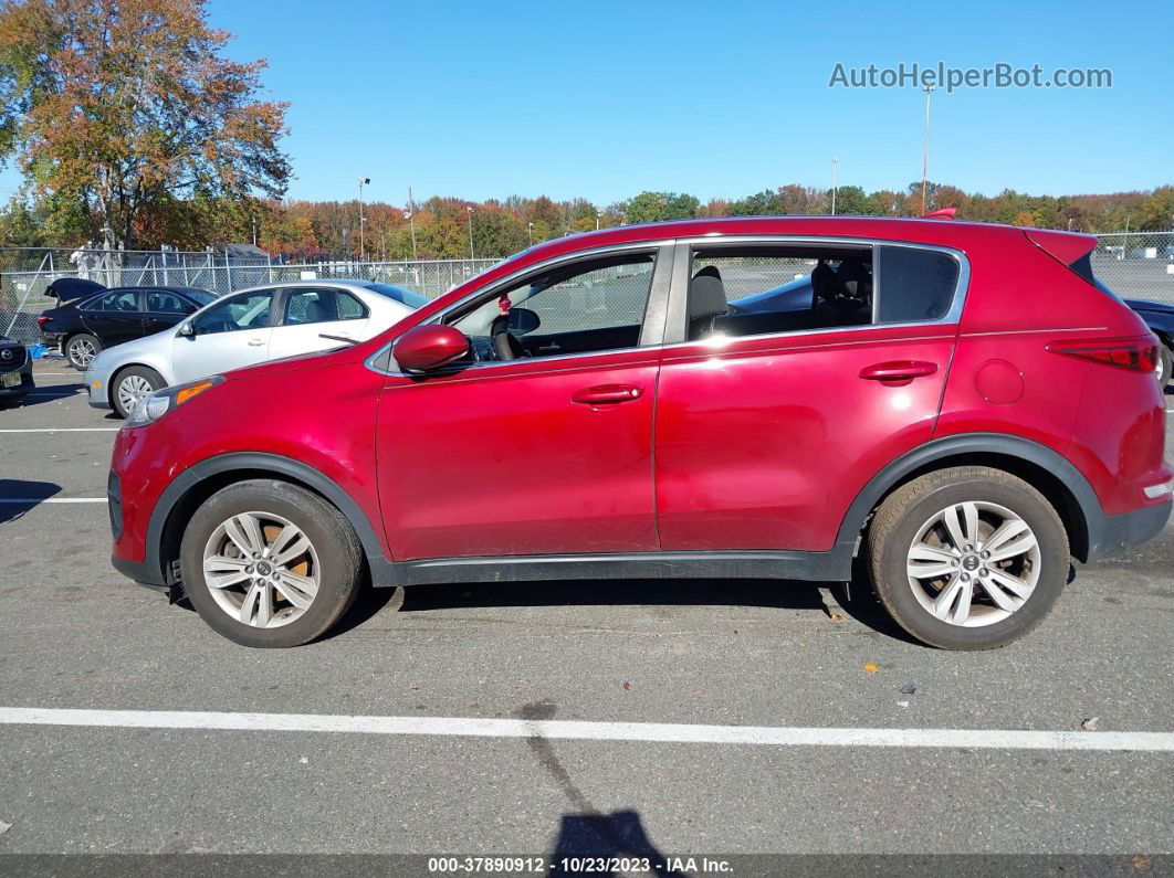 2017 Kia Sportage Lx Red vin: KNDPM3AC9H7038147