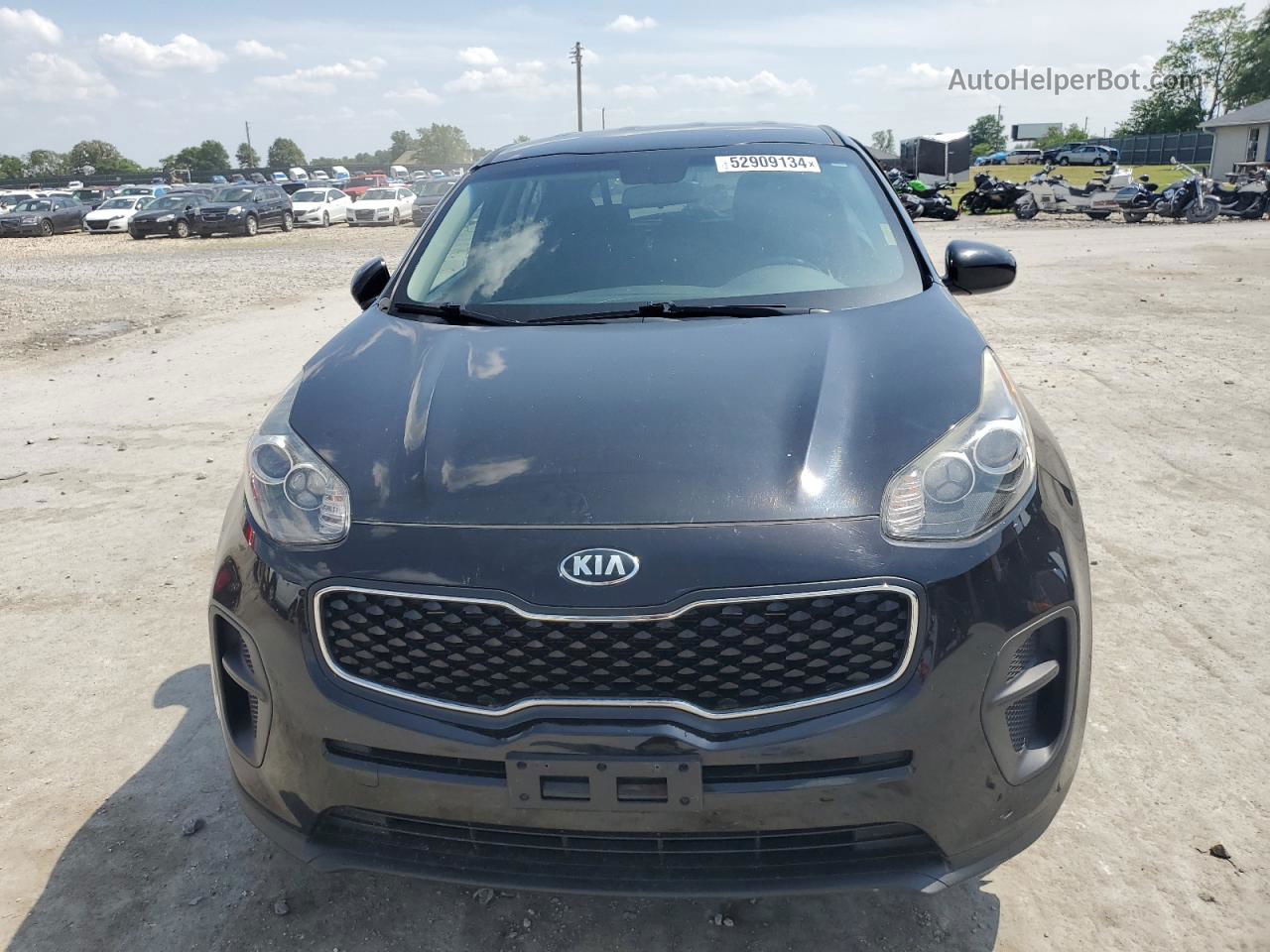 2017 Kia Sportage Lx Black vin: KNDPM3AC9H7085176