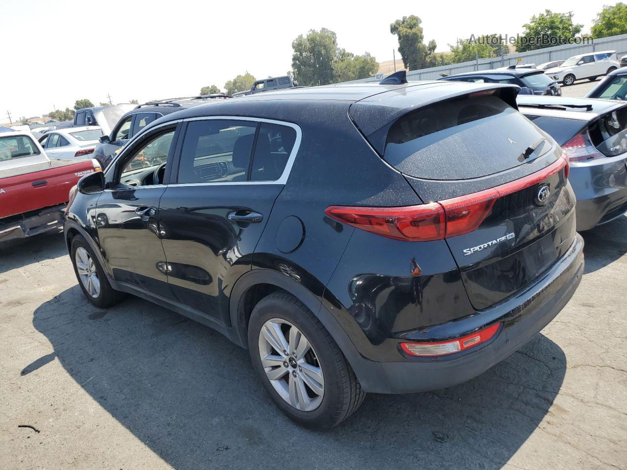 2017 Kia Sportage Lx Black vin: KNDPM3AC9H7174097