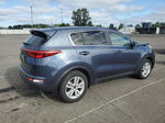 2017 Kia Sportage Lx Синий vin: KNDPM3AC9H7232869