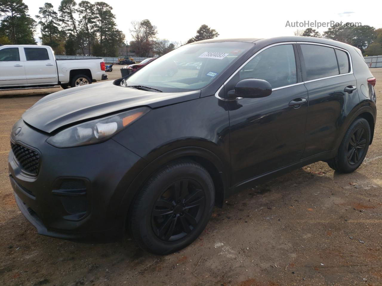 2017 Kia Sportage Lx Black vin: KNDPM3AC9H7270053