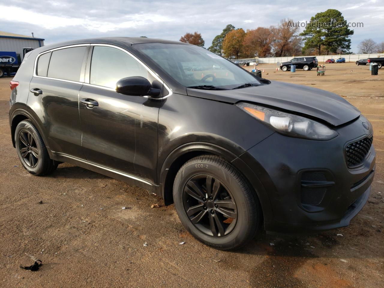 2017 Kia Sportage Lx Black vin: KNDPM3AC9H7270053