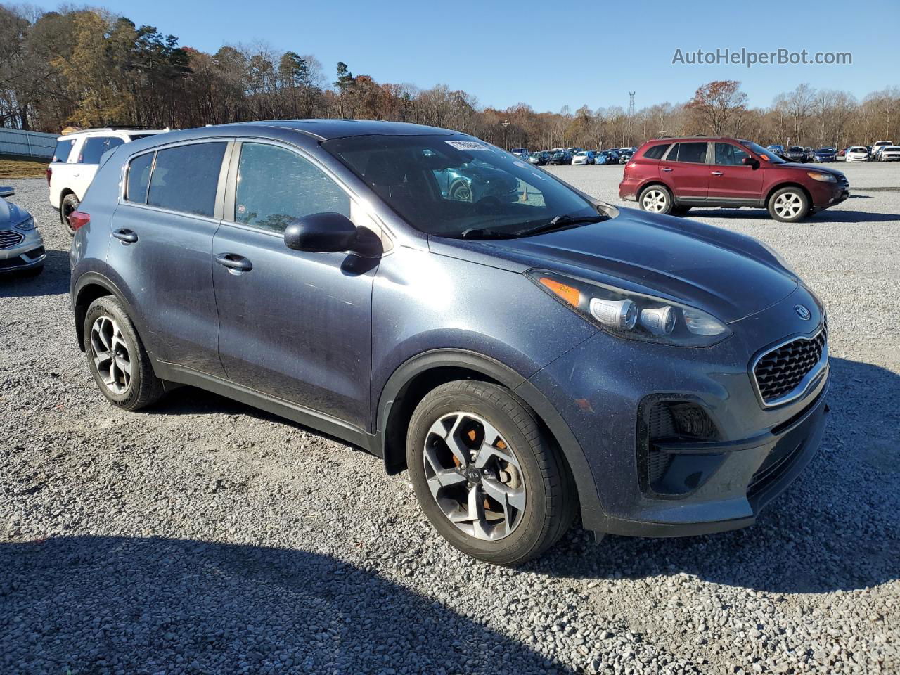 2020 Kia Sportage Lx Серый vin: KNDPM3AC9L7630169