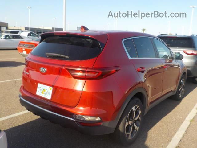 2020 Kia Sportage Lx Red vin: KNDPM3AC9L7639583