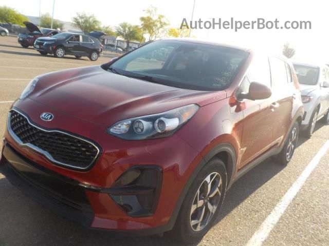 2020 Kia Sportage Lx Red vin: KNDPM3AC9L7639583