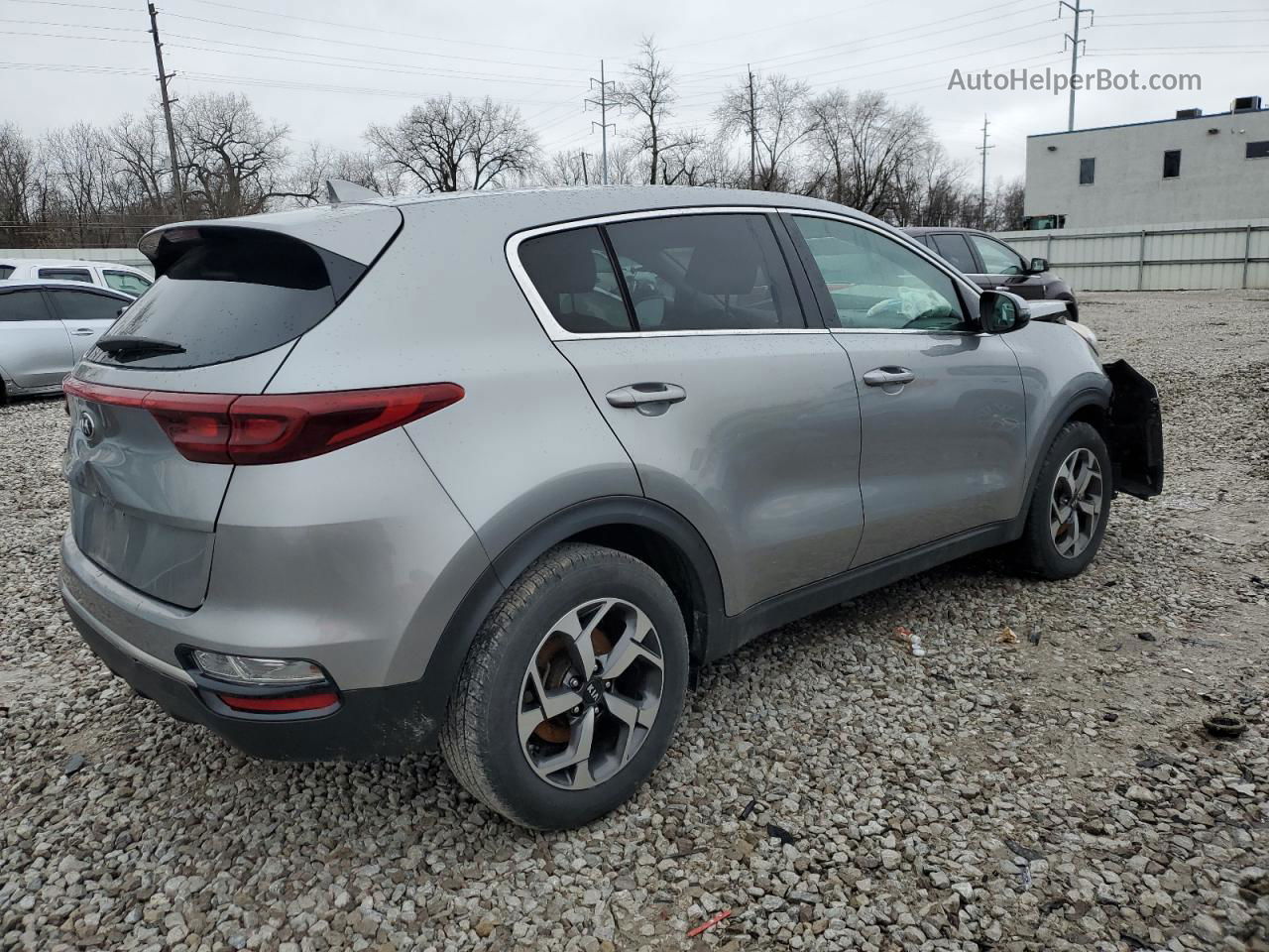 2020 Kia Sportage Lx Gray vin: KNDPM3AC9L7726447