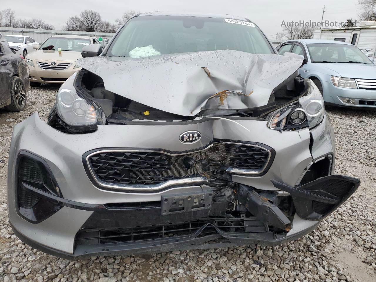 2020 Kia Sportage Lx Gray vin: KNDPM3AC9L7726447