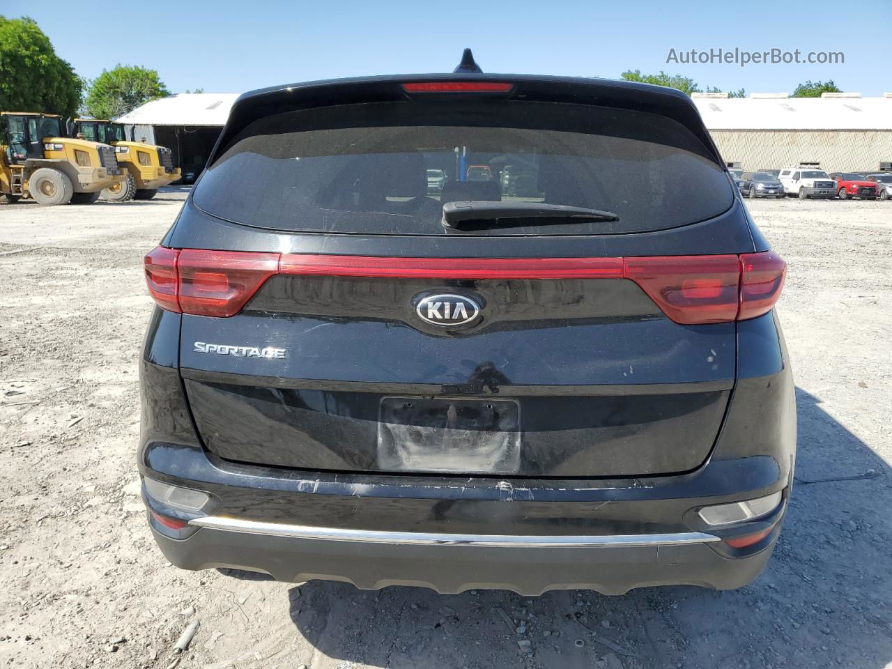 2020 Kia Sportage Lx Black vin: KNDPM3AC9L7734631