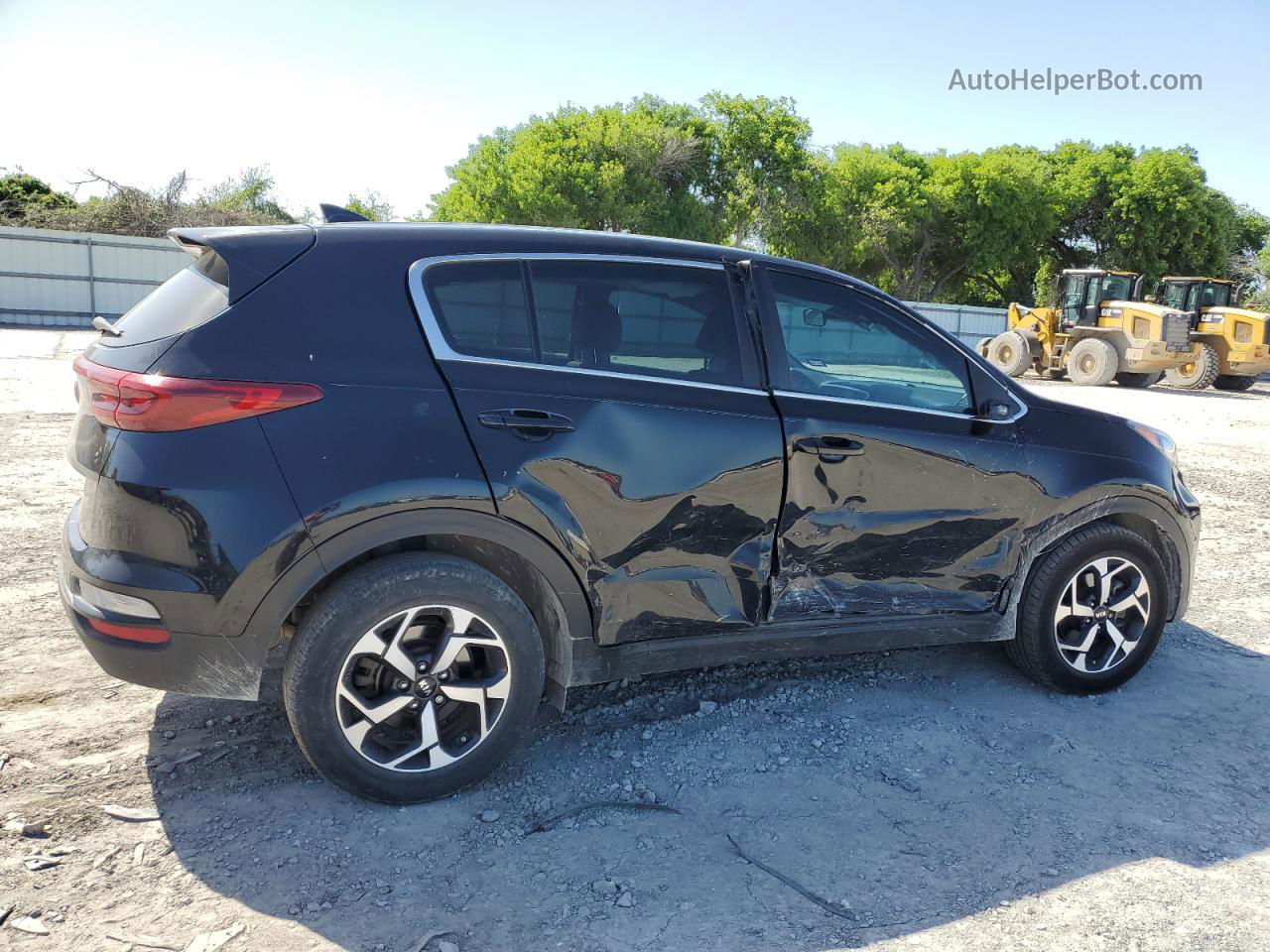 2020 Kia Sportage Lx Black vin: KNDPM3AC9L7734631