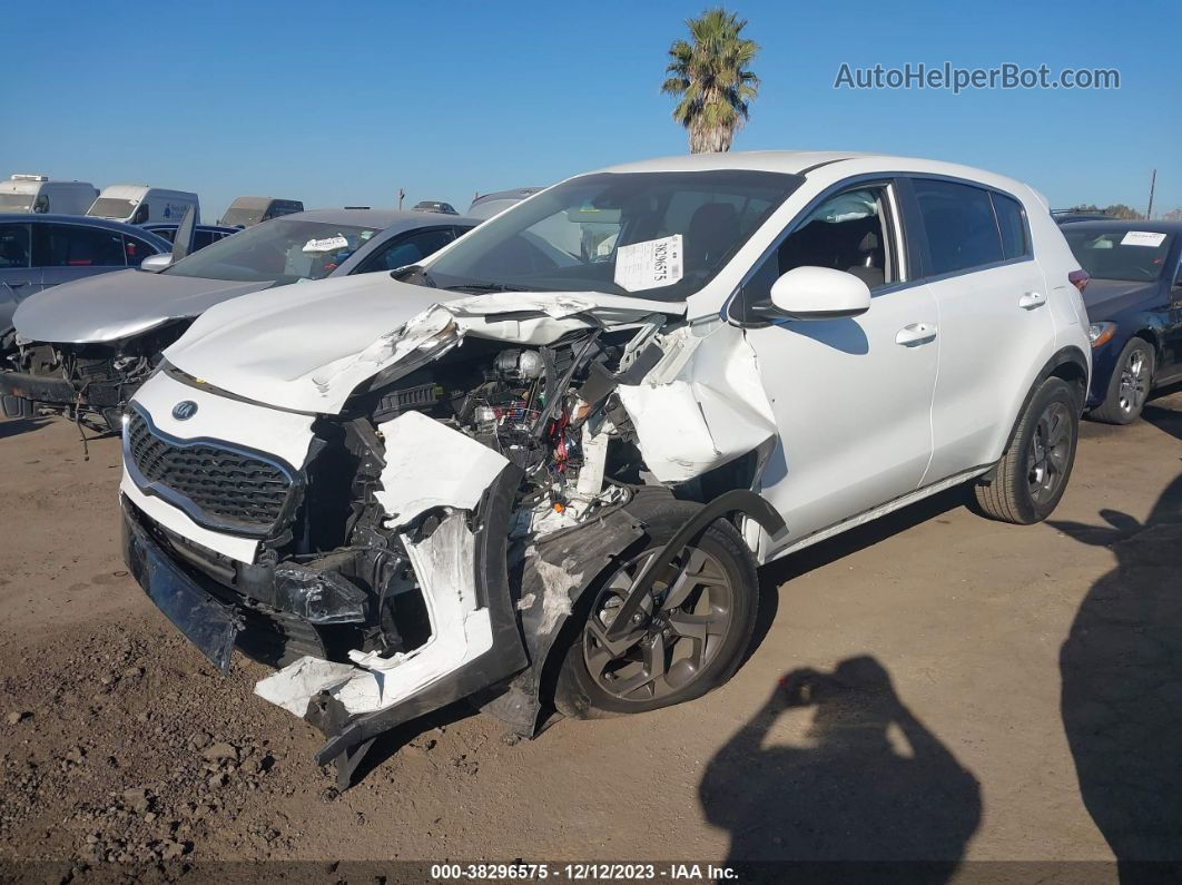 2020 Kia Sportage Lx White vin: KNDPM3AC9L7761537