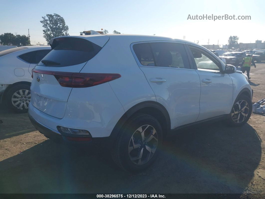 2020 Kia Sportage Lx White vin: KNDPM3AC9L7761537