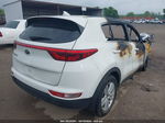 2017 Kia Sportage Lx White vin: KNDPM3ACXH7036424