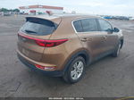 2017 Kia Sportage Lx Коричневый vin: KNDPM3ACXH7077782