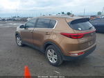 2017 Kia Sportage Lx Коричневый vin: KNDPM3ACXH7077782