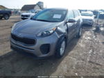 2017 Kia Sportage Lx Gray vin: KNDPM3ACXH7116368