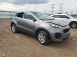 2017 Kia Sportage Lx Silver vin: KNDPM3ACXH7167451