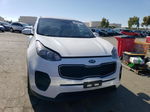 2017 Kia Sportage Lx White vin: KNDPM3ACXH7177154