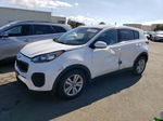 2017 Kia Sportage Lx White vin: KNDPM3ACXH7177154