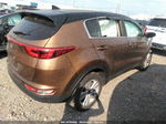 2017 Kia Sportage Lx Золотой vin: KNDPM3ACXH7211593