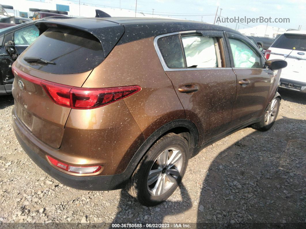 2017 Kia Sportage Lx Золотой vin: KNDPM3ACXH7211593