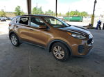 2017 Kia Sportage Lx Brown vin: KNDPM3ACXH7296757