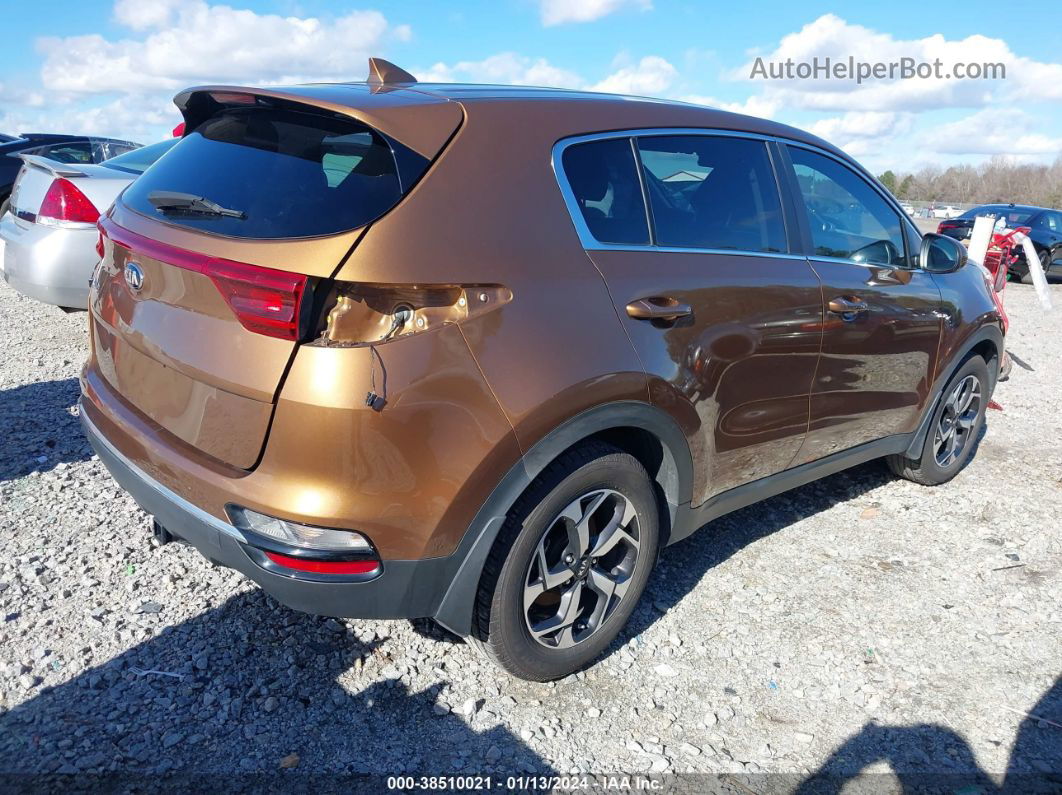 2020 Kia Sportage Lx Brown vin: KNDPM3ACXL7629659