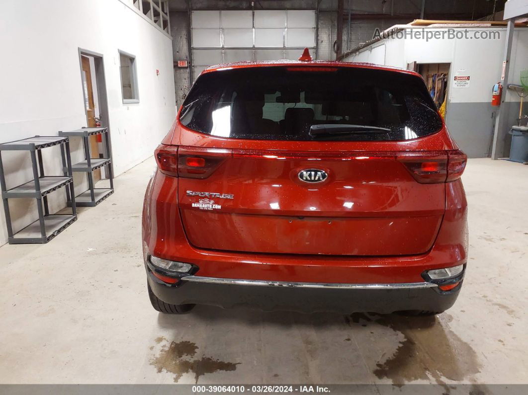 2020 Kia Sportage Lx Maroon vin: KNDPM3ACXL7655694