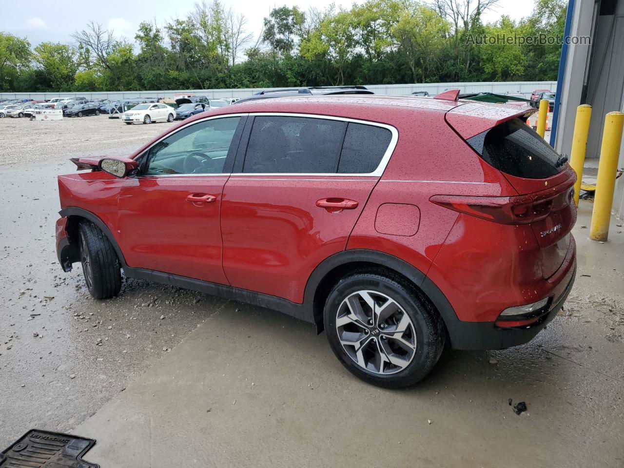 2020 Kia Sportage Lx Red vin: KNDPM3ACXL7701685