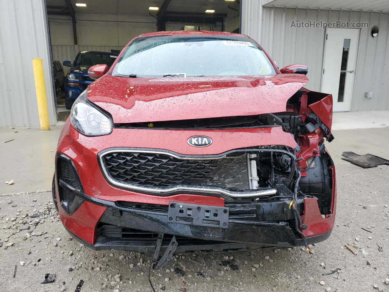 2020 Kia Sportage Lx Red vin: KNDPM3ACXL7701685