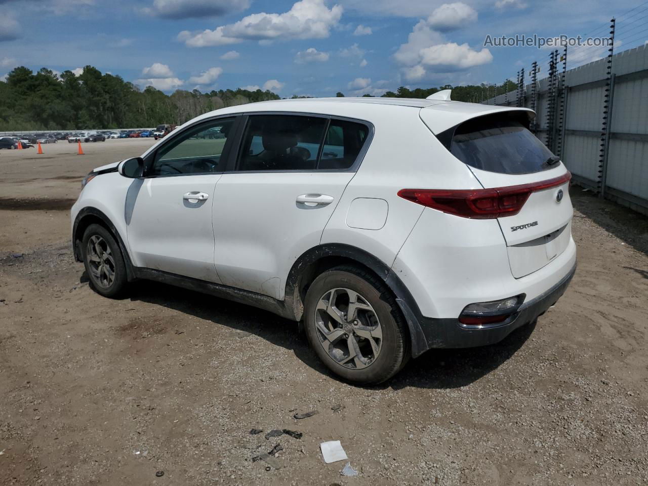 2020 Kia Sportage Lx Белый vin: KNDPM3ACXL7763281