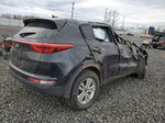 2017 Kia Sportage Lx Black vin: KNDPMCAC0H7076270