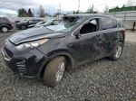 2017 Kia Sportage Lx Black vin: KNDPMCAC0H7076270