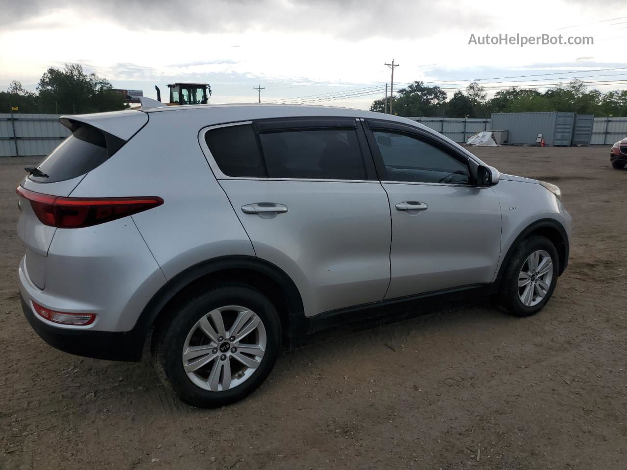 2017 Kia Sportage Lx Серебряный vin: KNDPMCAC0H7139674