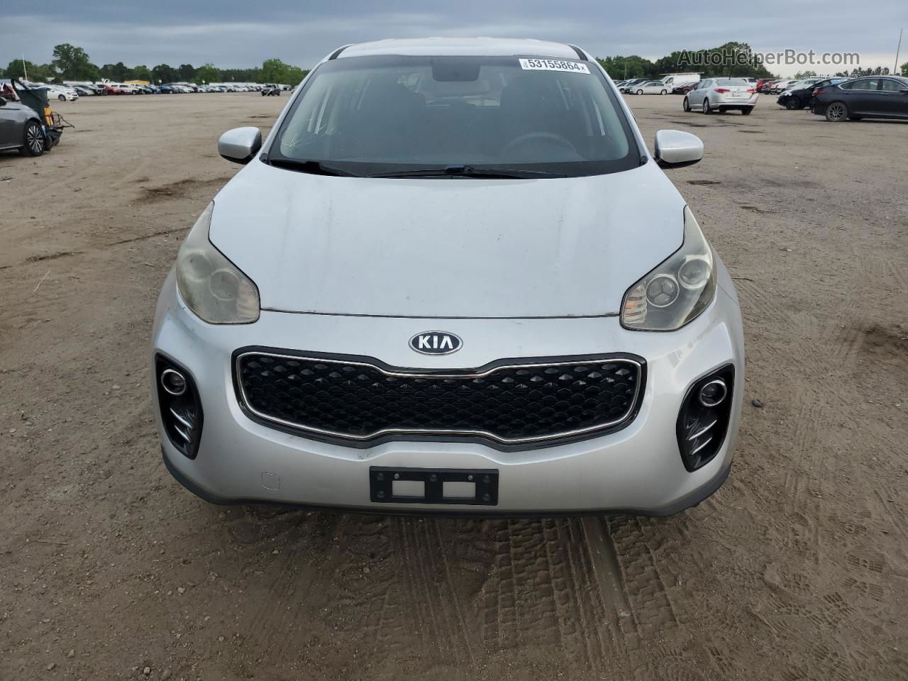 2017 Kia Sportage Lx Серебряный vin: KNDPMCAC0H7139674