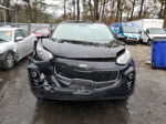 2017 Kia Sportage Lx Черный vin: KNDPMCAC0H7240293