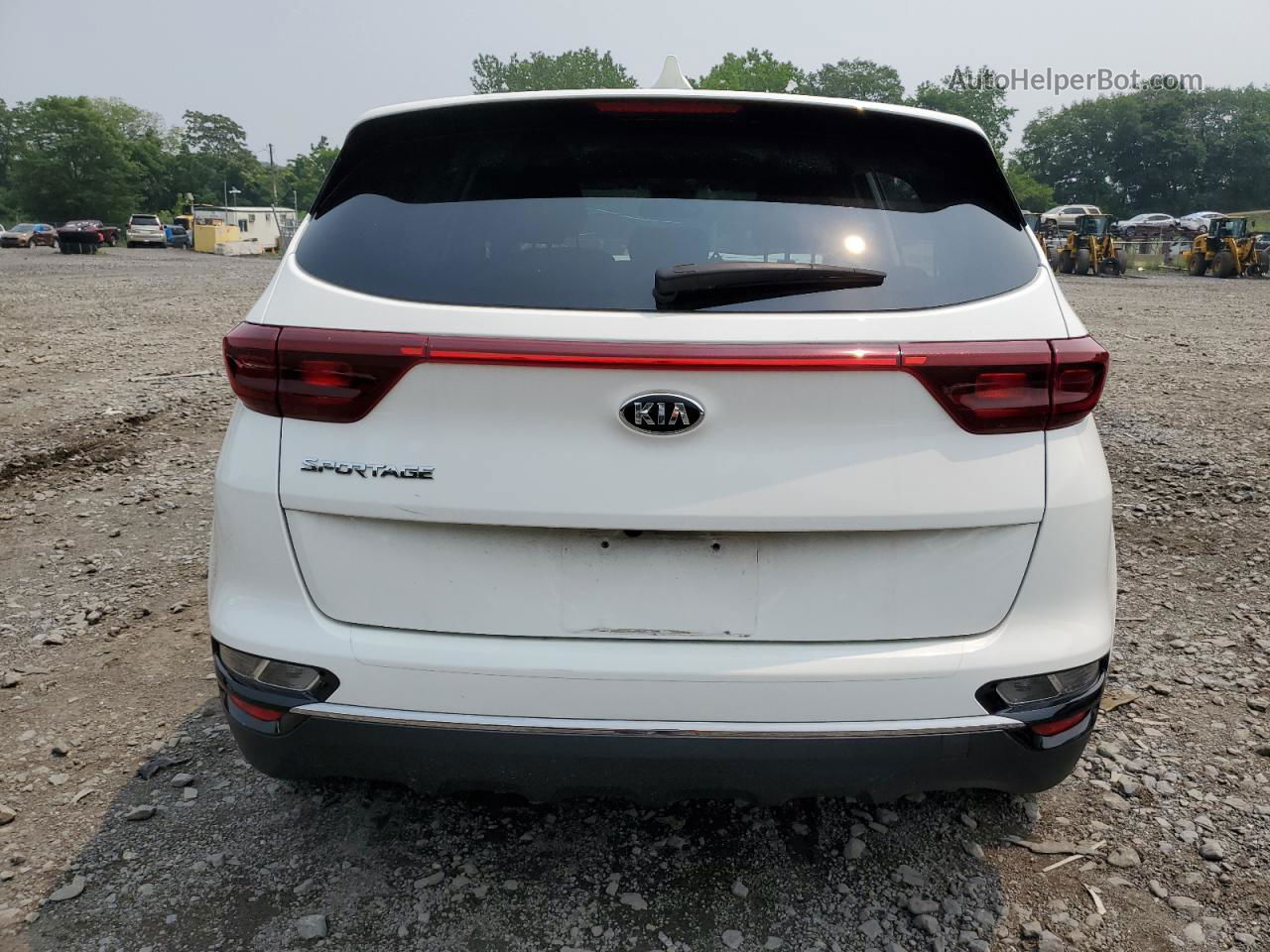 2020 Kia Sportage Lx Белый vin: KNDPMCAC0L7661133