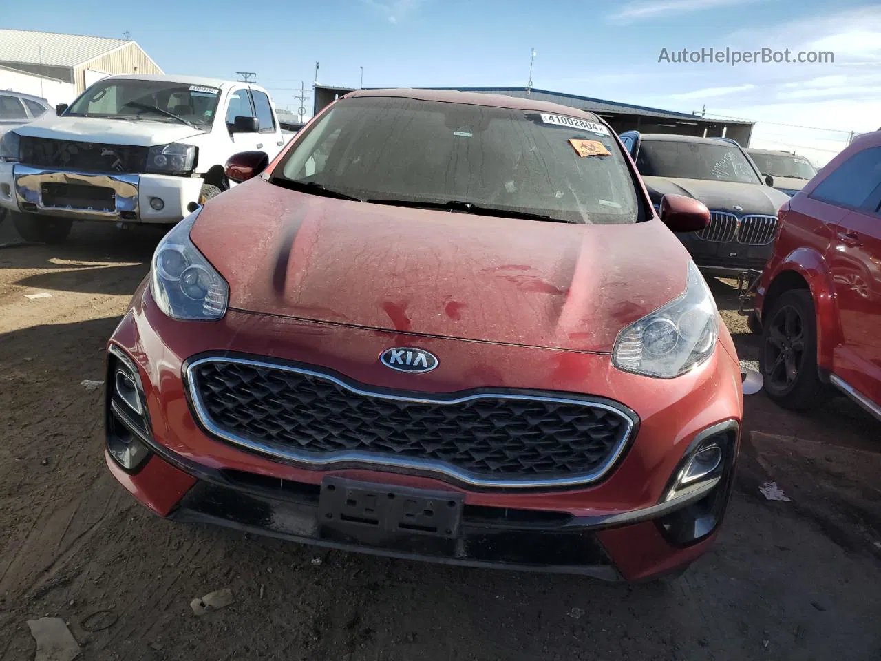 2020 Kia Sportage Lx Red vin: KNDPMCAC0L7686775