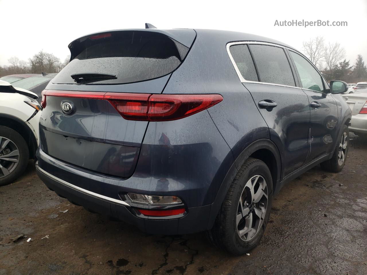 2020 Kia Sportage Lx Blue vin: KNDPMCAC0L7703445