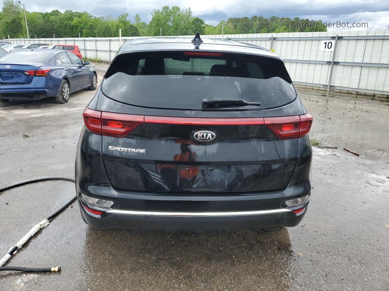 2020 Kia Sportage Lx Black vin: KNDPMCAC0L7722514