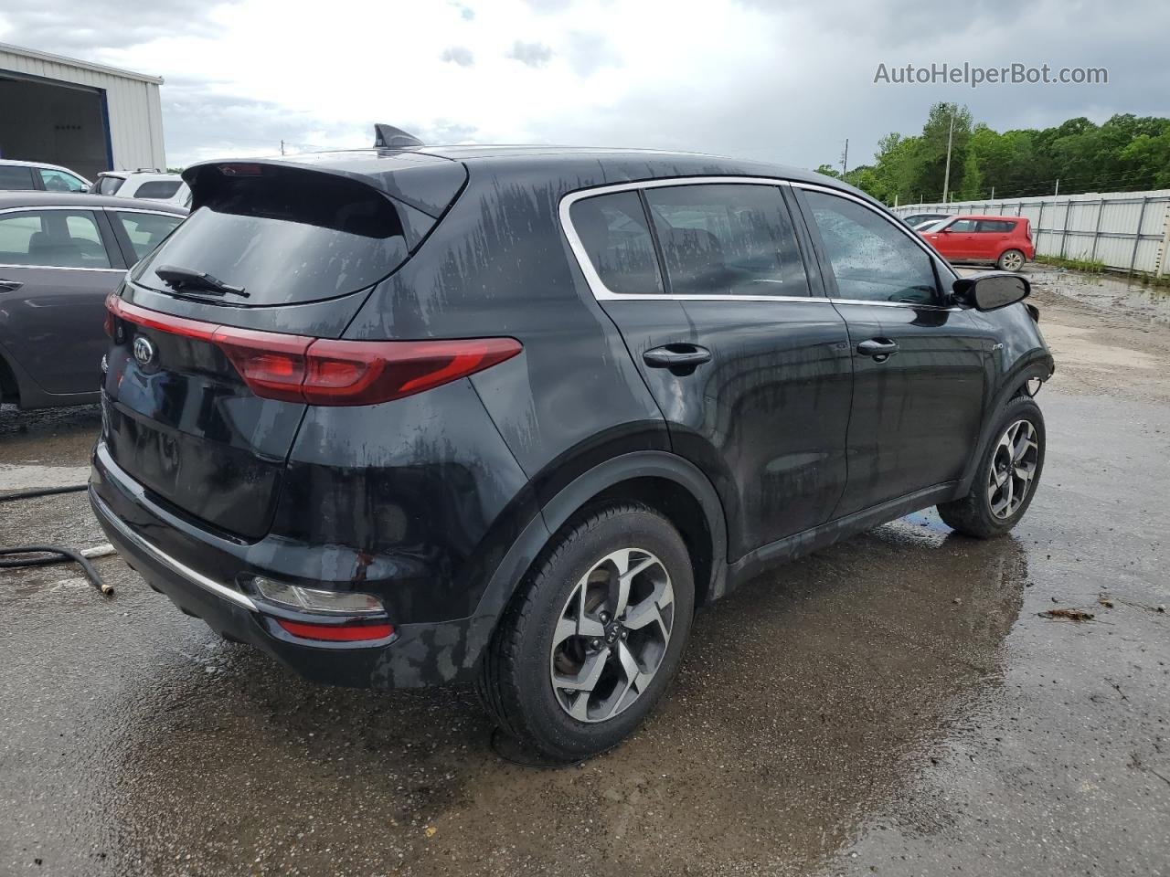 2020 Kia Sportage Lx Black vin: KNDPMCAC0L7722514