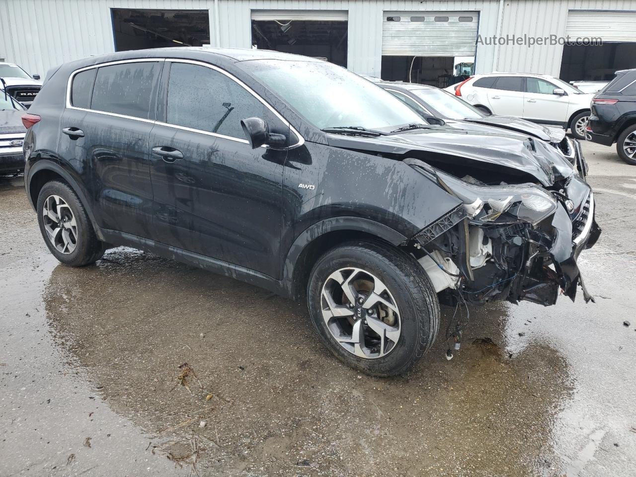 2020 Kia Sportage Lx Black vin: KNDPMCAC0L7722514