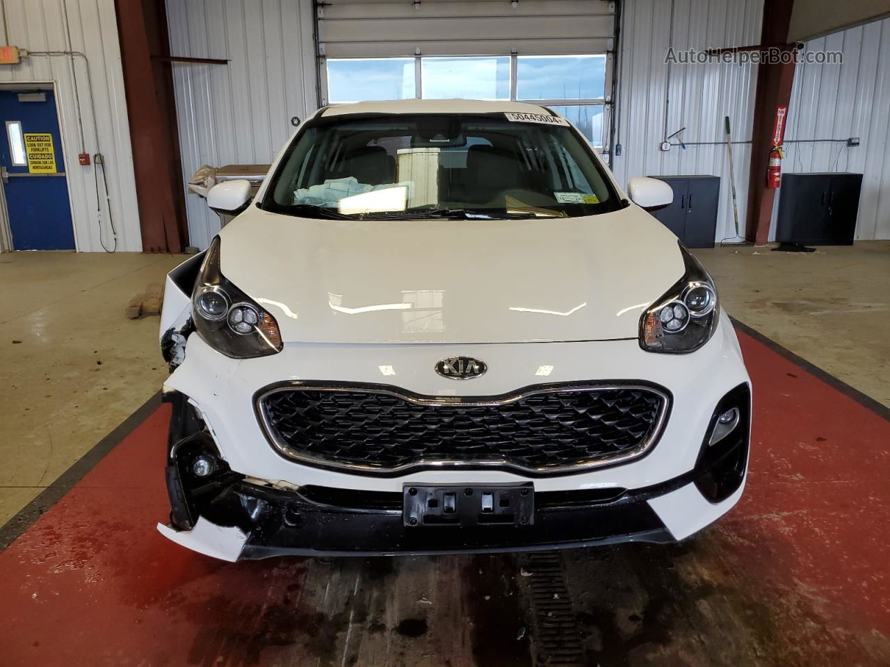 2020 Kia Sportage Lx White vin: KNDPMCAC0L7731049