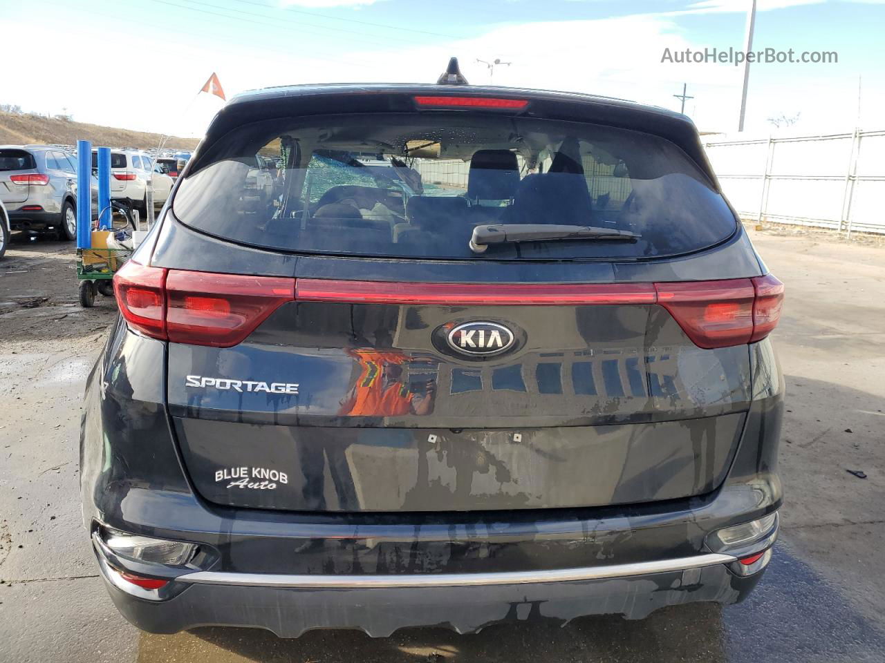 2020 Kia Sportage Lx Black vin: KNDPMCAC0L7741273