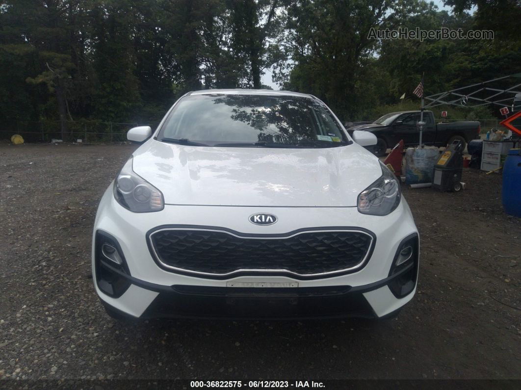 2020 Kia Sportage Lx White vin: KNDPMCAC0L7748529