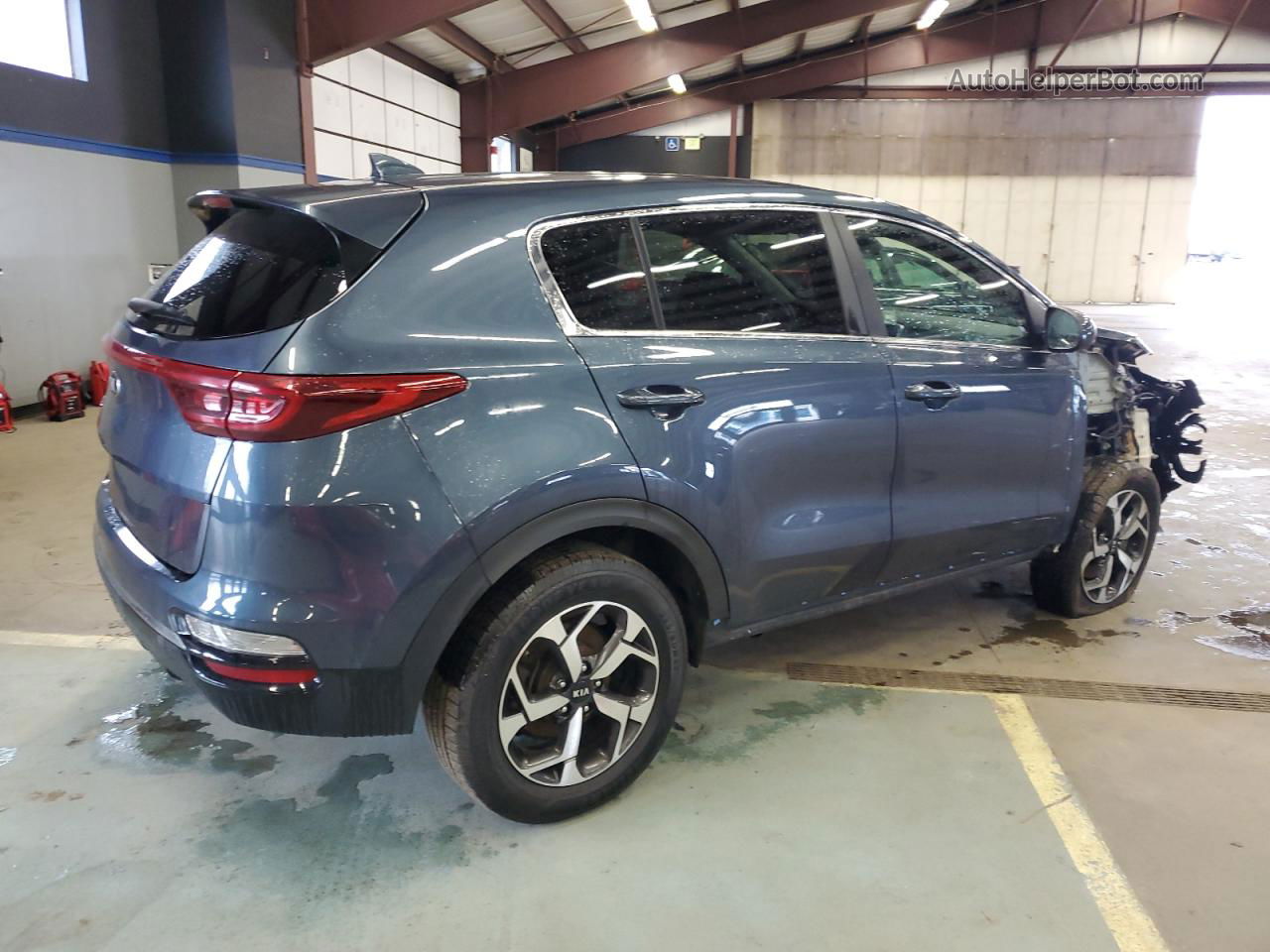 2020 Kia Sportage Lx Синий vin: KNDPMCAC0L7764424